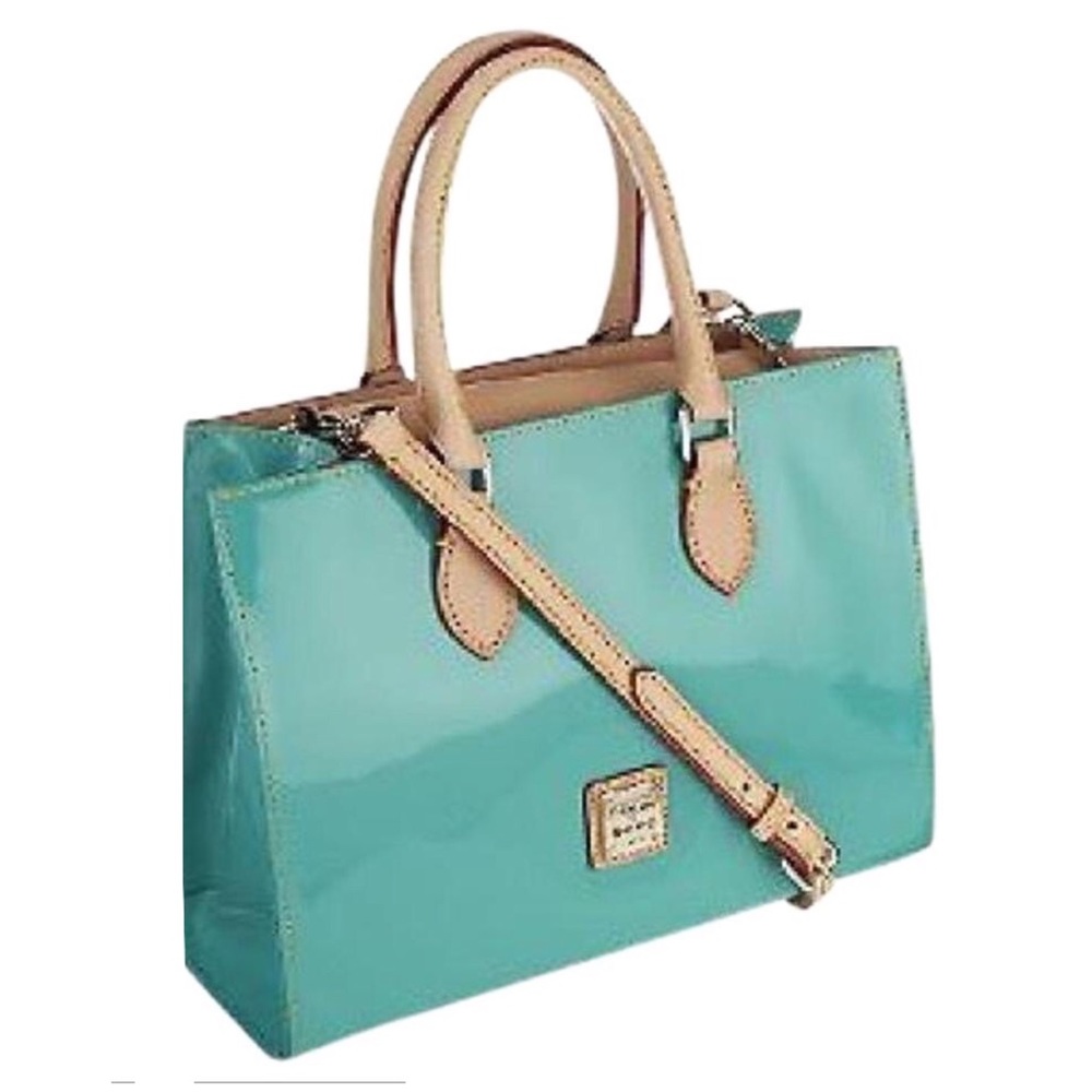 Dooney & Bourke Patent Leather Janine Satchel